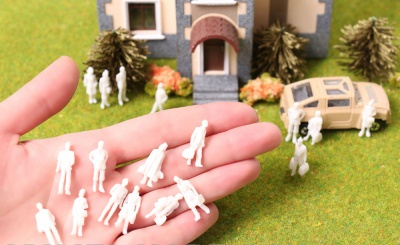 Фигурки людей для макета