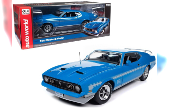 FORD Mustang Mach 1 (1972), blue silver