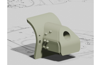 Бронемаска для Т-34-76