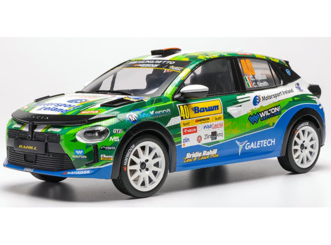 LANCIA Ypsilon Rally4 HF Team Motorsport Ireland №40 Winner Rally Barum (2025) Craig Rahill - Conor Smith