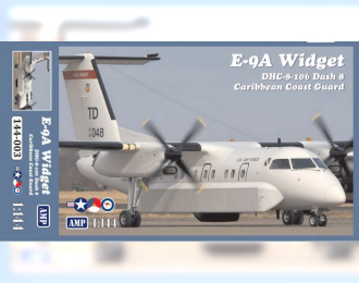 Сборная модель Самолет наблюдения E-9A Widget/DHC-8-106 Dash 8 (Карибская береговая охрана)