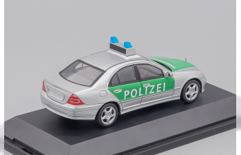 MERCEDES-BENZ C-Klass "Polizei", silver / green