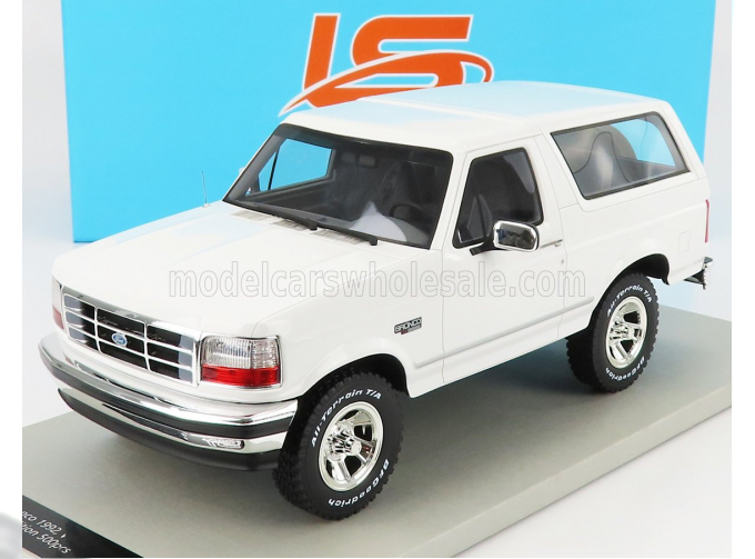 FORD Bronco 4x4 Hard-top Closed (1992), White