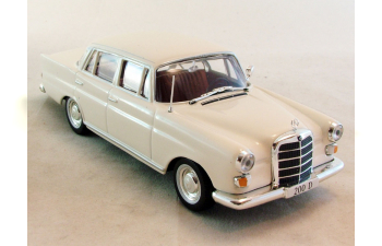 MERCEDES-BENZ 200 D (1965), Mercedes-Benz Offizielle Modell-Sammlung 61, белый