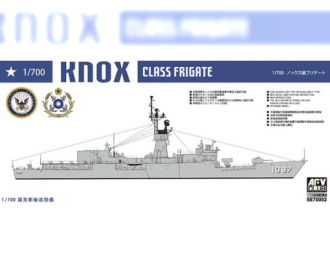 Сборная модель Knox-Class Frigate
