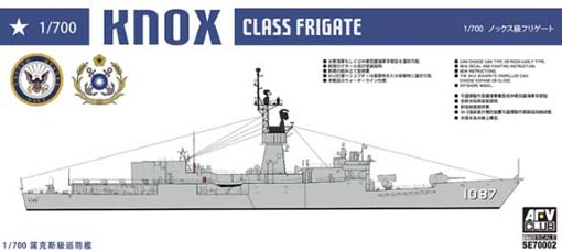 Сборная модель Knox-Class Frigate