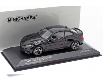 BMW M2 Competition 2019, black metallic