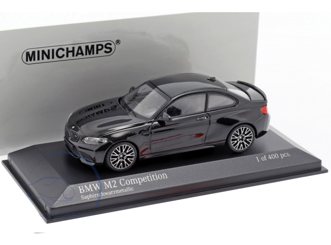 BMW M2 Competition 2019, black metallic