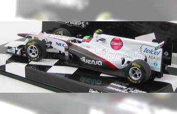 SAUBER F1 C30 N16 Showcar (2011) K.kobayashi, White Grey Met