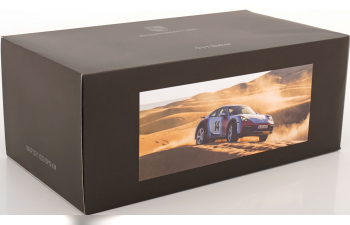 PORSCHE 911 (992) Dakar Martini Design (2023), white red blue