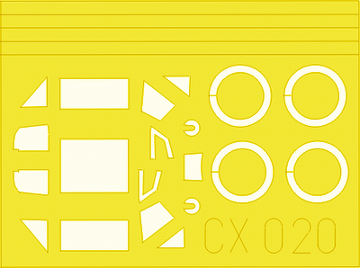 Маска для Bf 109E-3