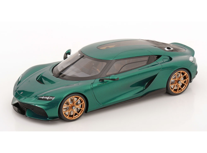 KOENIGSEGG Gemera (2024), green metallic / black