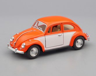 VOLKSWAGEN Classical Beetle (1967), orange / white