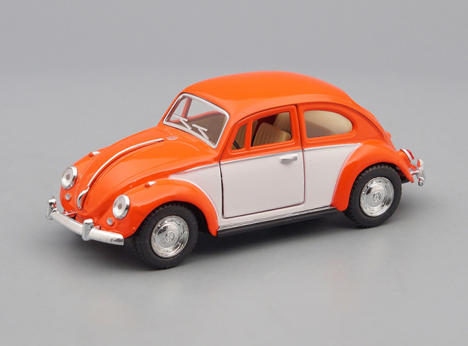 VOLKSWAGEN Classical Beetle (1967), orange / white