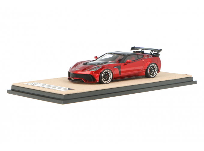 CHEVROLET Corvette Widebody DarwinPro BlackSails (2016), Red/Black