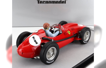 FERRARI F1 Dino 246 №1 Winner British Gp (with Pilot Figure) (1958) Peter Collins, Red