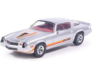 CHEVROLET Camaro Z/28 Coupe (1979), silver with orange stripes