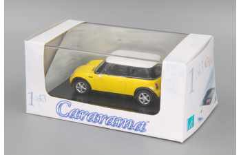 MINI Cooper, yellow / white