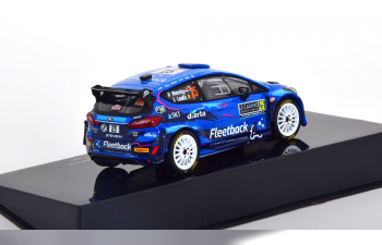 FORD Fiesta Mkii Rally2 N 25 Rally Montecarlo (2023) G.Munster - L.Louka, Blue Met Black