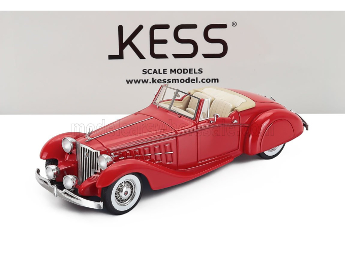 PACKARD BAYLIFF 1107 Roadster Open (1949), red