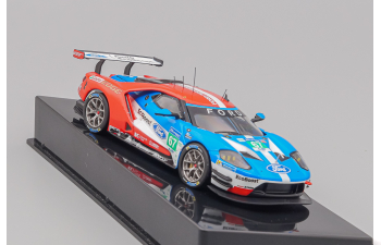 FORD GT #67 A.Priaulx - H.Tincknell - P.Derani 24h Le Mans (2017), blue / red