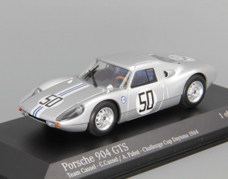 PORSCHE 904 GTS #50 C.Cassel - A.Pabst Continental Cup Daytona (1964), silver