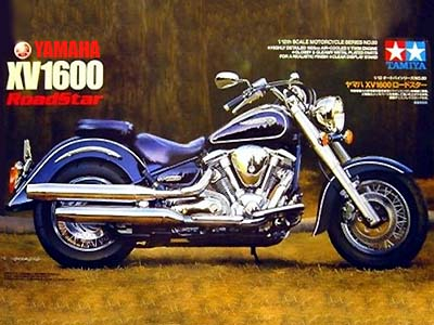 Сборная модель Yamaha XV1600 Road Star