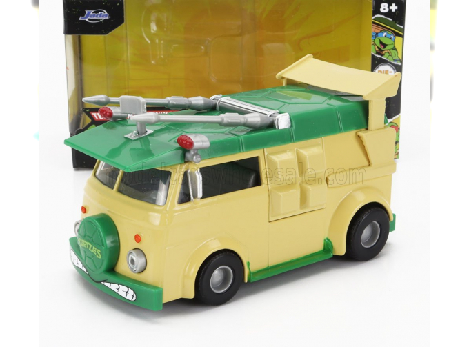 VOLKSWAGEN Party Wagon Donatello Ninja Turtles - Tartarughe Ninja, Yellow Green