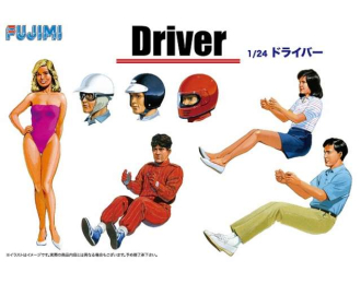 Сборная модель Drivers Figures Set, plastic kit
