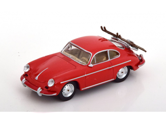 PORSCHE 356 Carrera 2 Ski, red