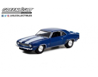 CHEVROLET Camaro Z28 (Lot #687.3) (1969), Dusk Blue/White Stripes