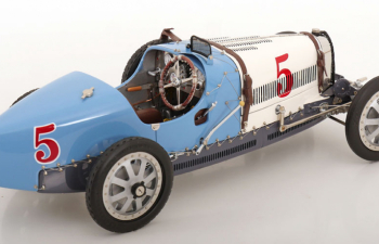 BUGATTI T35 №5 Grand Prix Nation Colour Project Argentina, light blue/ white