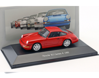 Porsche 911 Carrera 4 1991 (red)