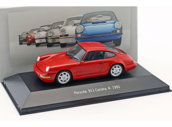 Porsche 911 Carrera 4 1991 (red)