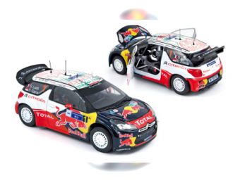 CITROEN DS3 WRC "Red Bull" Winner Rallye du Mexique Loeb-Elena (2011)