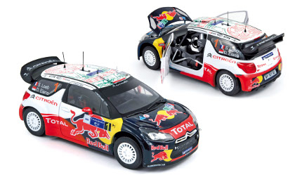 CITROEN DS3 WRC "Red Bull" Winner Rallye du Mexique Loeb-Elena (2011)