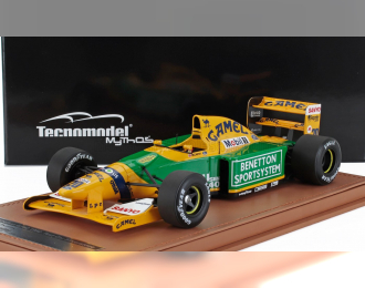 BENETTON F1 B192 Ford N 20 Silverstone Test Car Season (1992) Perry Mccarthy, Yellow Green