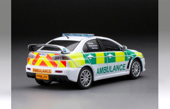 MITSUBISHI Lancer Evolution X Private Ambulance Service UK RHD