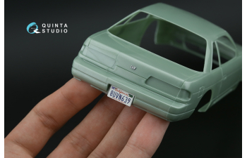 3D Декаль интерьера кабины Nissan Silvia S13, леворульная версия (Tamiya) (с металлостикерами)