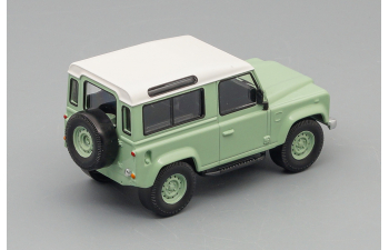 LAND ROVER Defender 90 (1995), light green white