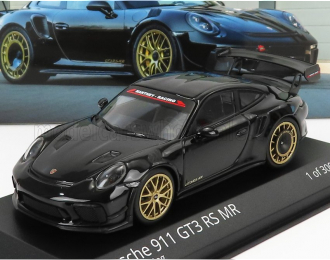 PORSCHE 911 991-2 Gt3 Rs Mr Team Manthey Racing 2018 - Golden Rims, Black