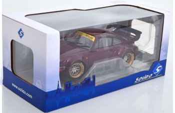 PORSCHE 911 (964) RWB Hekigyoku (2012), purple-metallic