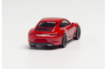PORSCHE 911 Carrera 4S Coupe, red