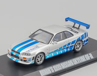 NISSAN Skyline GT-R (R34) из к/ф "Двойной Форсаж" (1999), silver