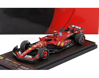FERRARI F1 Sf-24 Team Scuderia Ferrari Sf24 №55 Winner Mexico Gp (2024) Carlos Sainz Jr., Red Black