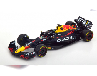 RED BULL F1  Rb19 Team Oracle Red Bull Racing N1 Season (2023) Max Verstappen, Matt Blue