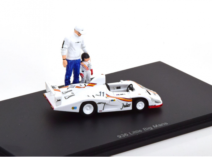 PORSCHE 936 Little Big Mans Le Mans Classic with figures Set