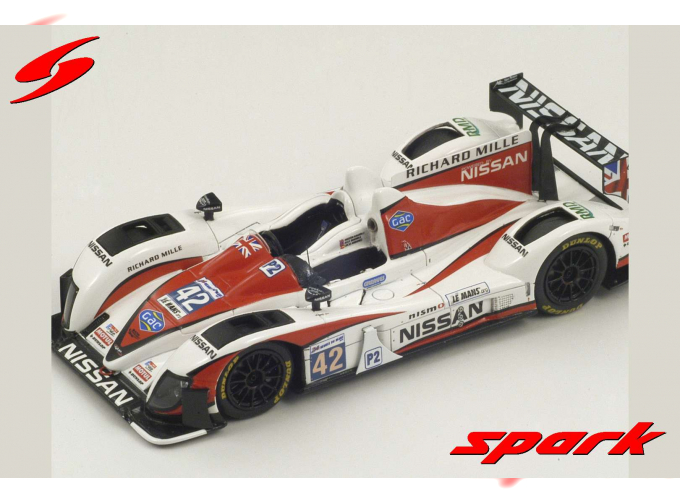 Zytek Z11NS Nissan #42 Greaves Motorsport 15Th LM 2012 A.Brundle/M.Brundle/L.Ordonez