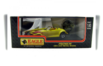 PLYMOUTH Prowler HOT ROD, Eagle Collectibles 1:43, yellow