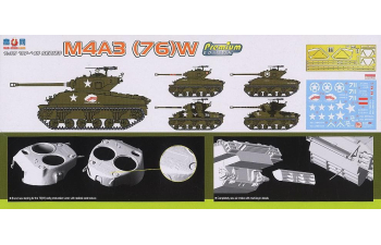 Сборная модель Sherman M4A3(76)W (PREMIUM)